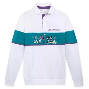 Disney Mickey and Friends "All Time Classic" long-sleeved polo shirt